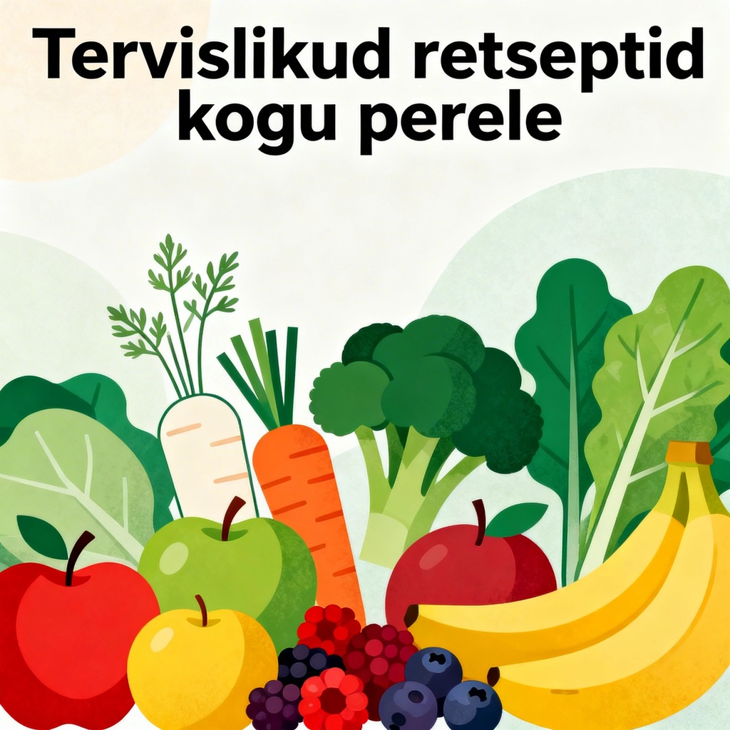 Tervislikud retseptid kogu perele